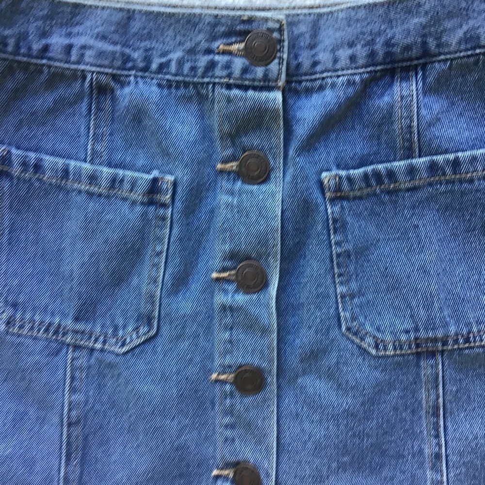 FOREVER 21 DENIM MINI SKIRT SIZE 28 - Picture 5 of 5